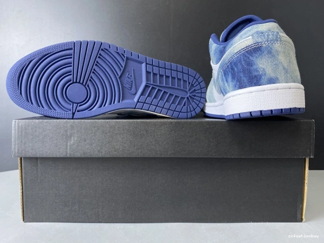 Washed CZ8455-100 Low Denim 1 Jordan Air 1022